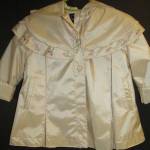 Rothschild Jacket 12-18 m lined Oyster Cape Hood